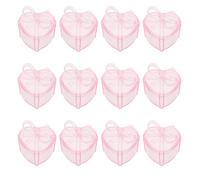 12 PCS Ciotola Di Caramelle Plastica Barattolo Con Coperchio in Decorativo