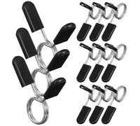 12 Pcs Clip Per Bilanciere Manubri Collari Di Primavera Blocco Del