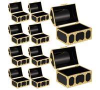 12 PCS Cofanetto Porta Gioielli Cassa Del Di Plastica Mini Contenitore