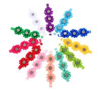 12 Pcs Colletto Strass Collare Cane Cravatta Da Compagnia Per Gatti