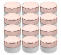 12 Pcs Contenitore Crema Barattoli Di Vuoti Vasetti Rotondi Riutilizzabili
