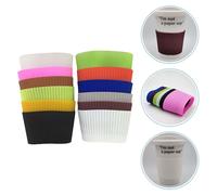 12 Pcs Copertura Antiscivolo Uso Cucina Ed Esterno Manica Della Tazza