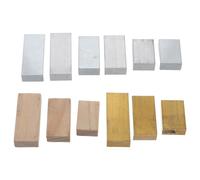 12 Pcs Cubi Di Densità Per La Scienza Cubo Piccoli Blocchi Legno