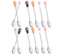 12 Pcs Cucchiai Per Cani Cibo Animali Domestici Spoon Della Zampa Stampa