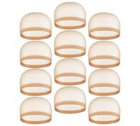 12 Pcs Cuffia Per Parrucca Indossare La Cappello Traspirante Da Festa Maglie