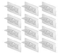 12 Pcs Cupboard Bracket Supports for Cabinet Shelves Supporto Mensole