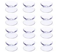 12 Pcs Distanziatori Per Tavoli in Ventose Mini Trasparenti