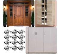 12 Pcs Door Bead Latches Chiavistello Per Porta Rullo Delle Porte Dell'armadio