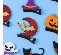 12 Pcs Fermagli Capelli Halloween Mollette Per Bambina Clip Bambini