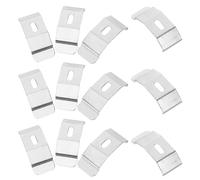 12 Pcs Fissaggio Dell'installazione Estensori Per Aste Tende Staffe Da Soffitto