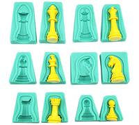 12 Pcs Forme Per Dolci Stampi Cioccolato Colata Di Silicone Stampo Fondente