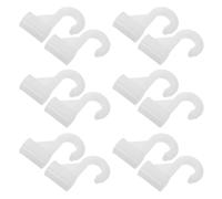 12 Pcs Gancio Per Asta Da Armadio Supporto Portacanne Appendiabiti Connettori