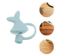 12 Pcs Graziosi Tappi Di Copertura in Paglia Silicone Cannuccia Tappo Topper