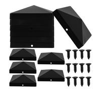 12 Pcs Guardrail Cover Decorative Caps Tappi Pali Recinzione Per