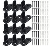 12 Pcs Guide Per Porte Scorrevoli Guida Porta Scorrevole Pavimento