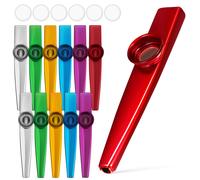 12 Pcs Kazoo Di Metallo Strumento Musicale Strumenti Musicali Per Bambini
