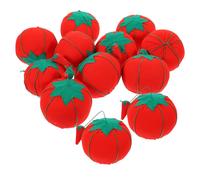 12 Pcs Kit Da Cucito Per Pomodoro Simulato Porta Spilli Fornitura Di Ricami