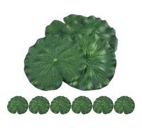 12 Pcs Lily Pads Leaves Foam Lotus Ornamento Per La Casa Piante Simulate