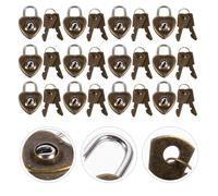 12 Pcs Lucchetto Di Sicurezza Piccoli Lucchetti Serratura Del Cuore Lock Forma