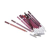 12 Pcs Matita Labbra Per Il Trucco Rossetto Macchia Rossa Sulle Pastello