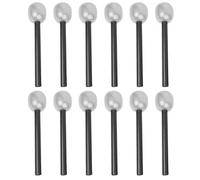 12 Pcs Microfono Microfoni Karaoke Gonfiabile Per Bambini Supporto Argento