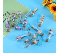 12 PCS Mini Bottiglie Barattolini Piccoli Con Tappo Fiala Di Sughero