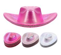 12 Pcs Mini Cappello Da Cowboy Colorato Cowgirl Festa Piccolo Cappelli