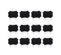 12 Pcs Mini Chalkboard Sign Display Cartelli Per Lavagna Cancellabile
