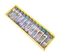 12 PCS Mini Vasetti Barattoli Con Coperchio Piccoli Piccole Bottiglie Di