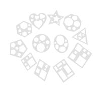 12 PCS Modello Dipinto Geometrico Stencil Geometrici Per L'arte La Pittura