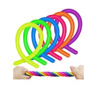 12 Pcs Noodles,Packs Monkey Noodle,Stretchy Toy for Acsergery Reliefing Anxiety,Monkey Gift