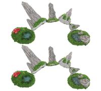12 Pcs Ornamenti Per Fati Miniature Del Giardino Delle Fate