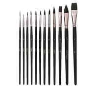 12 Pcs Pennello Per Dipingere Pennini Da Disegno Penna Acquarello Pennelli