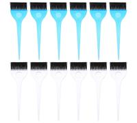 12 Pcs Pennello Per Tinta Capelli Spazzole Parrucchieri Forniture