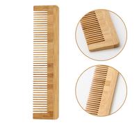 12 Pcs Pettine Bambù Usa Getta Portatile Da Uomo Per La Cura Dei Capelli