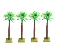 12 Pcs Piante Artificiali Decorative Palma Di Plastica Pianta in Miniatura