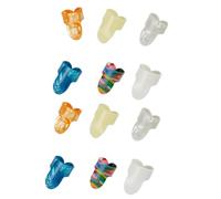 12 Pcs Plettri Picks Piatto Thumbpick Chitarra Dita Manicotto Per Chitarra Acustica Accessori Plettri