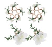 12 Pcs Porta Del Tovagliolo Di Fiori Testatori Tovaglioli Da Fattoria