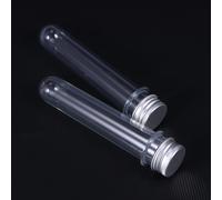 12 Pcs Provette Di Plastica Esperimenti Scientifici Tubi Trasparenti