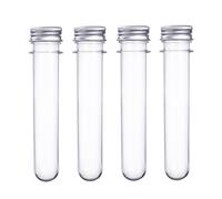 12 Pcs Provette Portaconfetti Coperchio Tubi Trasparenti Barattolo Di Sale