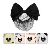 12 Pcs Rete Per Panini Con Fiocco Chignon Retina Capelli Porta Del Panino