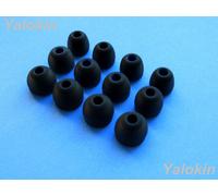 12 Pcs S/M/L (BK) Ricambio Ear-Tips Adattatori per Jaybird X3 Auricolari