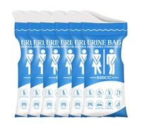 12 PCS Sacche per Urina USA e Getta,Sacchetti Vomito da Viaggio,Urinatoio Portatile per Uomini,Donne e Bambini per Urina da Viaggio per i Viaggi,il Campeggio,Gli Ingorghi Stradali(Blue,6 Pcs)