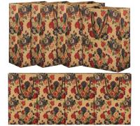 12 Pcs Sacchetti Di Carta Da Imballaggio Borse Per Feste Compleanno Confezioni