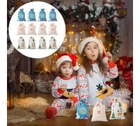 12 Pcs Sacchetti Per Caramelle Biscotti Borsa Portaoggetti Regalo Di Natale