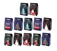 12 Pcs Scatole Per Imballaggio Di Caramelle Oggetti Scena Natalizi