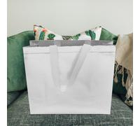 12 Pcs Shopper Riutilizzabili Borse Della Spesa Borsa Non Tessuta