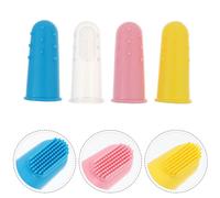 12 Pcs Spazzolino Da Denti Silicone Dito Neonati Infantili Creativo