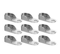 12 Pcs Staffa Per Asta Dell'armadio Presa Palo Dell'armadio Portacanne