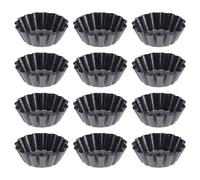 12 Pcs Stampo Mini Crostatine Forme Per Crostate Stampi Tortiere